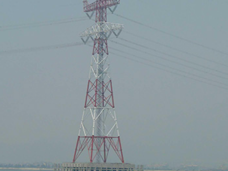 白碱滩电力铁塔案例